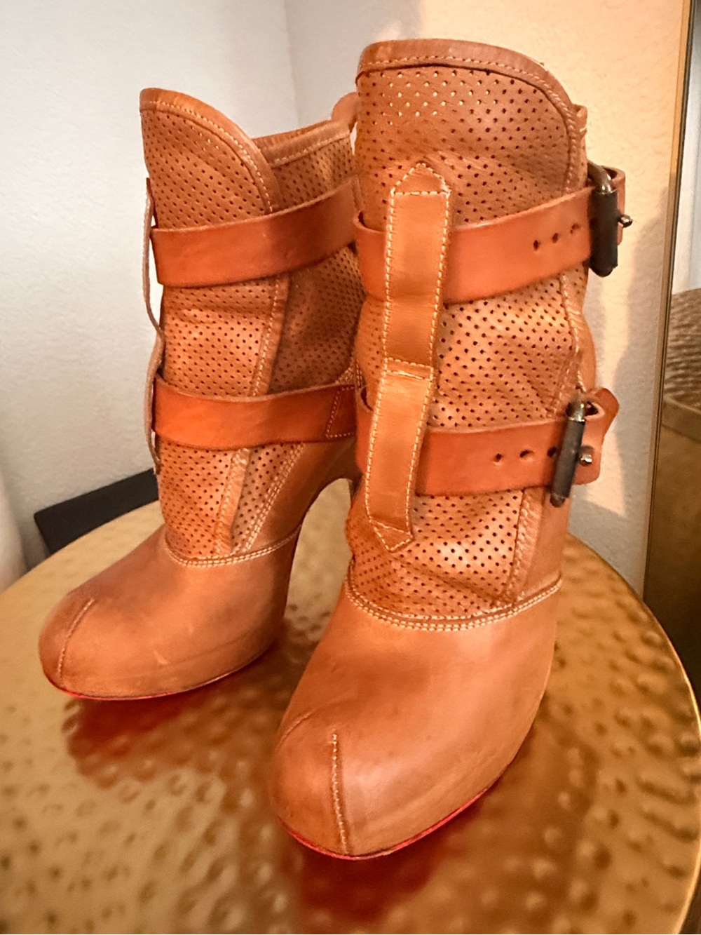 Vintage Vivienne Westwood ankle boot Brown EU 39 - SOLD - Picture 4 of 8